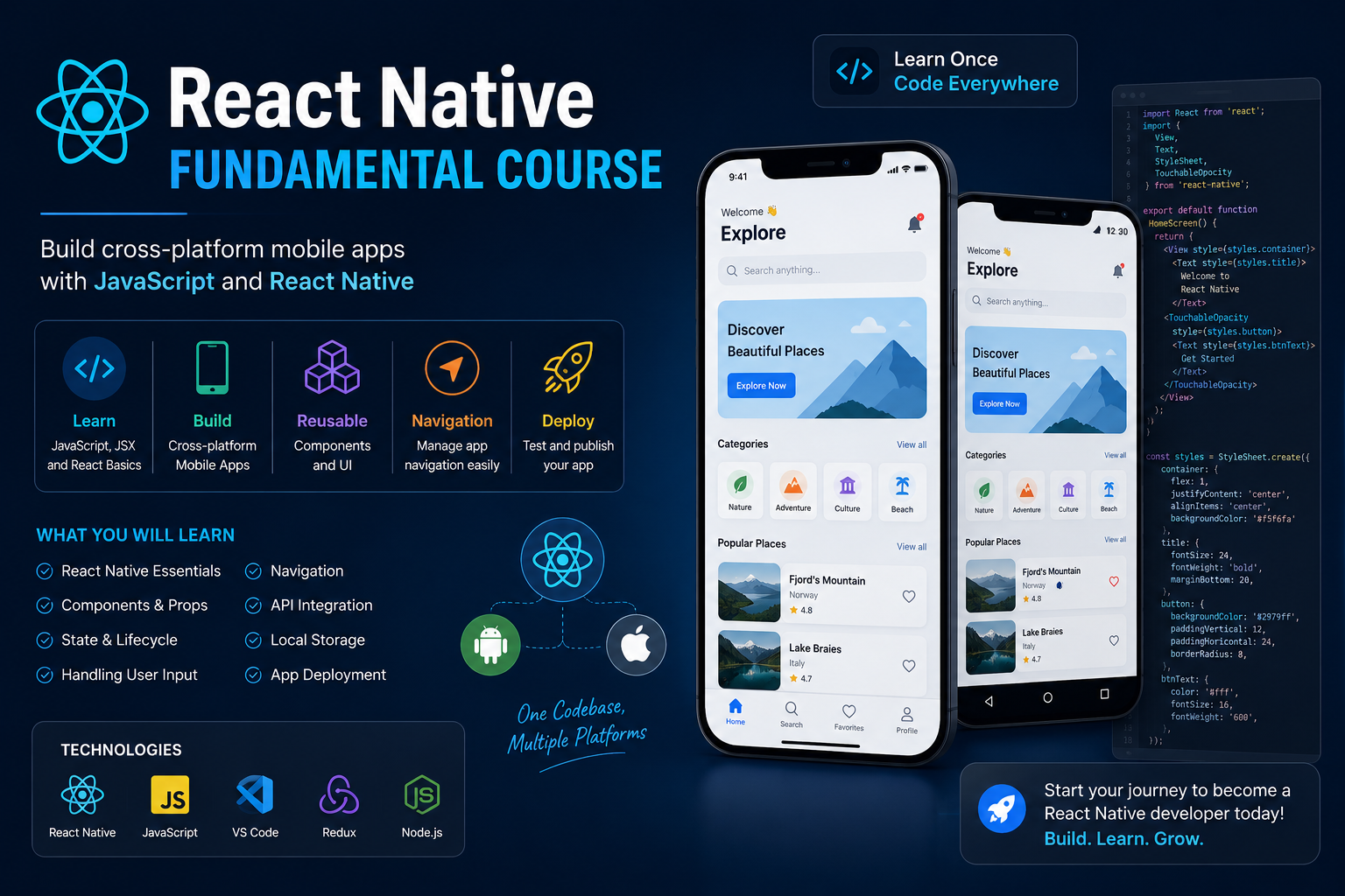 React Native Fundamental Course