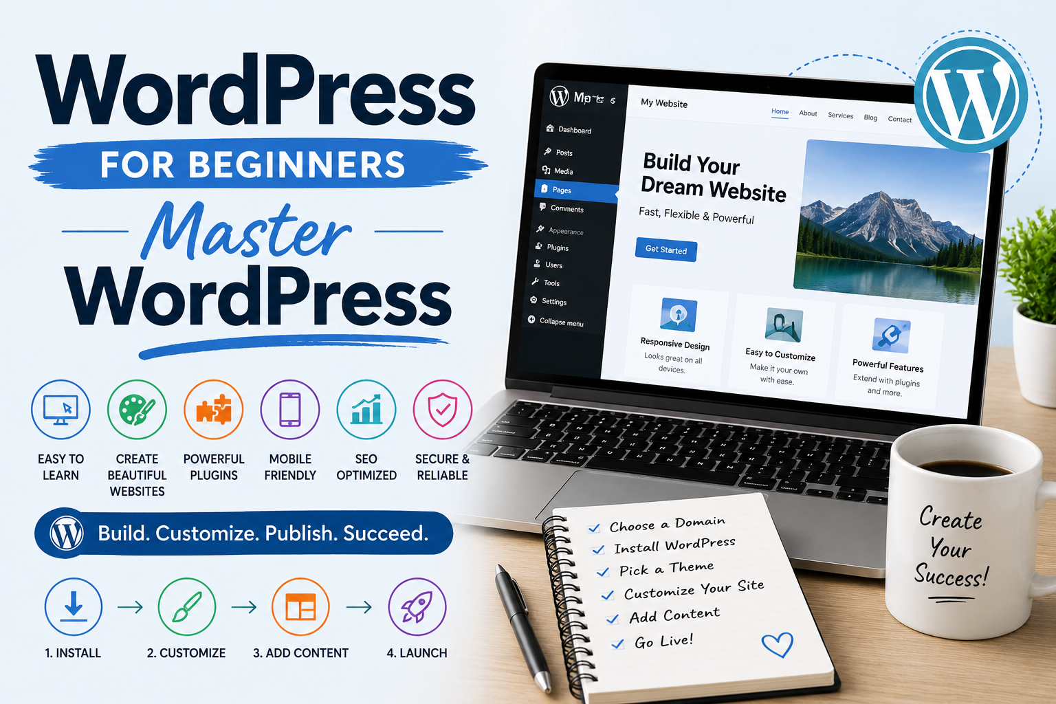 WordPress for Beginners – Master WordPress